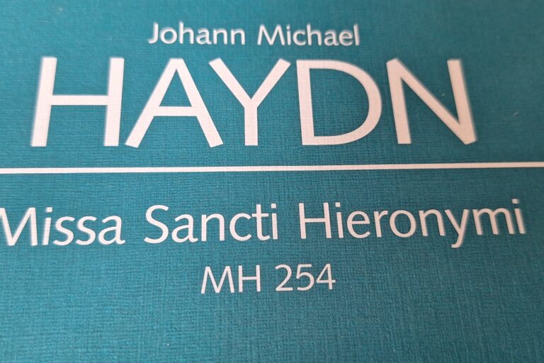 Oboenmesse von Michael Haydn